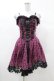 画像1: DARK IN LOVE / Rebel pink check sweet cool dress XS ピンク×ブラック H-25-03-08-029-PU-OP-KB-ZH (1)