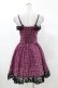 画像2: DARK IN LOVE / Rebel pink check sweet cool dress XS ピンク×ブラック H-25-03-08-029-PU-OP-KB-ZH (2)
