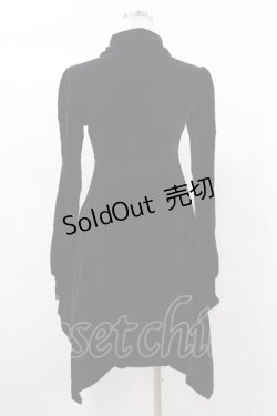 画像2: KILL STAR / Nymyra Velvet Cameo Dress XS 黒 H-25-03-08-003-SL-OP-KB-ZH
