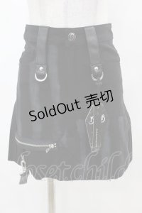 KILL STAR / Carnevil Skirt XS 黒 H-25-03-08-034-SL-SK-KB-ZH