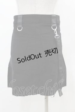 画像2: KILL STAR / Carnevil Skirt XS 黒 H-25-03-08-034-SL-SK-KB-ZH