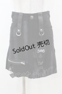 KILL STAR / Carnevil Skirt XS 黒 H-25-03-08-035-SL-SK-KB-ZH