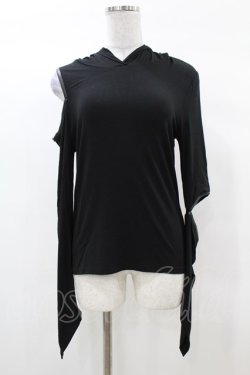 画像1: KILL STAR / Morwen Hooded Top M 黒 H-25-03-08-038-SL-TO-KB-ZH