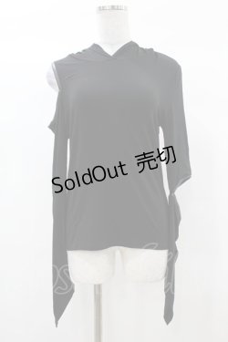 画像1: KILL STAR / Morwen Hooded Top M 黒 H-25-03-08-038-SL-TO-KB-OS