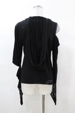 画像2: KILL STAR / Morwen Hooded Top M 黒 H-25-03-08-038-SL-TO-KB-ZH