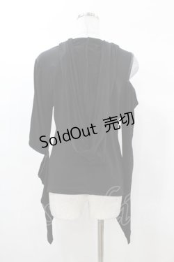 画像2: KILL STAR / Morwen Hooded Top M 黒 H-25-03-08-038-SL-TO-KB-OS