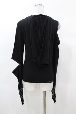 画像2: KILL STAR / Morwen Hooded Top M 黒 H-25-03-08-039-SL-TO-KB-ZH