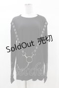 KILL STAR / Ruckus Long Sleeve Top XS 黒 H-25-03-08-040-SL-TO-KB-OS