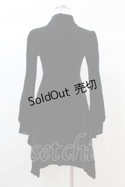 画像2: KILL STAR / Nymyra Velvet Cameo Dress XS 黒 H-25-03-08-004-SL-OP-KB-ZH