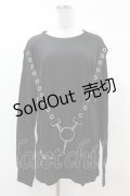 KILL STAR / Ruckus Long Sleeve Top XS 黒 H-25-03-08-045-SL-TO-KB-ZS