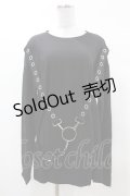 KILL STAR / Ruckus Long Sleeve Top XS 黒 H-25-03-08-046-SL-TO-KB-ZH