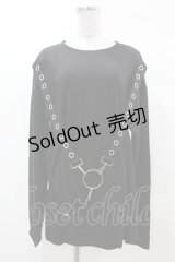 KILL STAR / Ruckus Long Sleeve Top XS 黒 H-25-03-08-046-SL-TO-KB-ZH