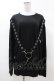 画像1: KILL STAR / Ruckus Long Sleeve Top XS 黒 H-25-03-08-046-SL-TO-KB-ZH (1)