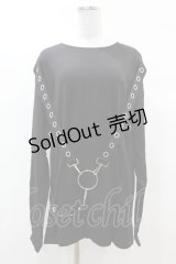 KILL STAR / Ruckus Long Sleeve Top XS 黒 H-25-03-08-047-SL-TO-KB-ZI