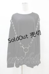 KILL STAR / Ruckus Long Sleeve Top S 黒 H-25-03-08-049-SL-TO-KB-ZS