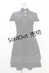 KILL STAR / Tied Up Skater Dress S ブラック H-25-03-09-001-SL-OP-KB-ZI