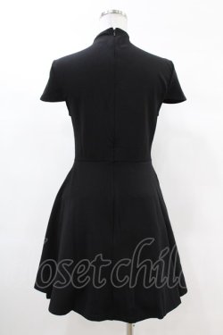 画像2: KILL STAR / Tied Up Skater Dress S ブラック H-25-03-09-005-SL-OP-KB-ZH