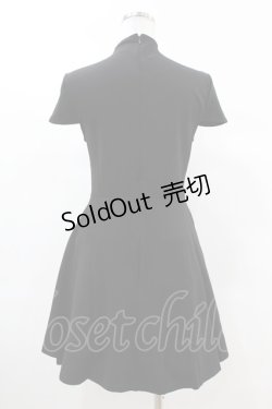 画像2: KILL STAR / Tied Up Skater Dress S ブラック H-25-03-09-005-SL-OP-KB-ZH