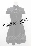 KILL STAR / Tied Up Skater Dress S ブラック H-25-03-09-006-SL-OP-KB-ZH