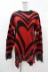 画像1: KILL STAR / Libi Sweater XS 黒×赤 H-25-03-09-059-SL-TO-KB-OS (1)
