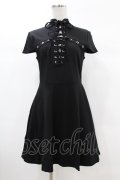 KILL STAR / Tied Up Skater Dress S ブラック H-25-03-09-007-SL-OP-KB-ZH