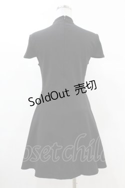画像2: KILL STAR / Tied Up Skater Dress S ブラック H-25-03-09-007-SL-OP-KB-ZH