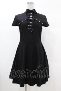 KILL STAR / Tied Up Skater Dress S ブラック H-25-03-09-008-SL-OP-KB-OS