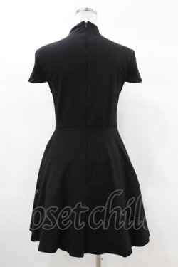 画像2: KILL STAR / Tied Up Skater Dress S ブラック H-25-03-09-008-SL-OP-KB-OS