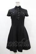 KILL STAR / Tied Up Skater Dress S ブラック H-25-03-09-009-SL-OP-KB-ZH