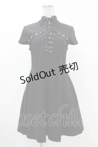 KILL STAR / Tied Up Skater Dress S ブラック H-25-03-09-009-SL-OP-KB-ZH