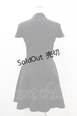 画像2: KILL STAR / Tied Up Skater Dress S ブラック H-25-03-09-001-SL-OP-KB-ZI