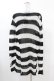画像2: KILL STAR / Pugsley Knit Sweater S 黒×白 H-25-03-09-010-SL-TO-KB-OS (2)