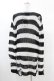 画像2: KILL STAR / Pugsley Knit Sweater S 黒×白 H-25-03-09-011-SL-TO-KB-ZY (2)