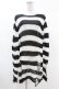 画像1: KILL STAR / Pugsley Knit Sweater S 黒×白 H-25-03-09-014-SL-TO-KB-ZH (1)