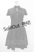 KILL STAR / Tied Up Skater Dress S ブラック H-25-03-09-002-SL-OP-KB-ZS