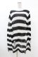 画像1: KILL STAR / Pugsley Knit Sweater S 黒×白 H-25-03-09-017-SL-TO-KB-ZH (1)