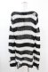 画像2: KILL STAR / Pugsley Knit Sweater XS 黒×白 H-25-03-09-020-SL-TO-KB-ZH (2)
