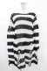 画像1: KILL STAR / Pugsley Knit Sweater XS 黒×白 H-25-03-09-021-SL-TO-KB-ZH (1)