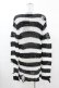 画像2: KILL STAR / Pugsley Knit Sweater XS 黒×白 H-25-03-09-021-SL-TO-KB-ZH (2)
