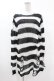 画像1: KILL STAR / Pugsley Knit Sweater XS 黒×白 H-25-03-09-024-SL-TO-KB-ZH (1)