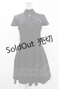 KILL STAR / Tied Up Skater Dress S ブラック H-25-03-09-003-SL-OP-KB-ZH