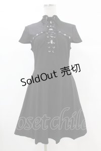KILL STAR / Tied Up Skater Dress S ブラック H-25-03-09-004-SL-OP-KB-ZI