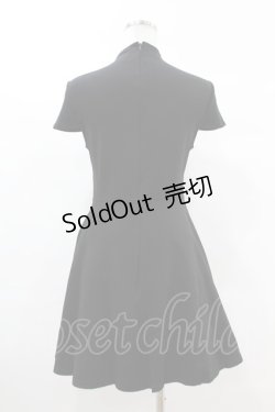 画像2: KILL STAR / Tied Up Skater Dress S ブラック H-25-03-09-004-SL-OP-KB-ZI