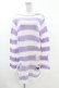 画像1: KILL STAR / Viola Knit Sweater S ホワイト×パープル H-25-03-09-042-SL-TO-KB-ZH (1)