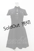 KILL STAR / Tied Up Skater Dress S ブラック H-25-03-09-005-SL-OP-KB-ZH