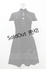 KILL STAR / Tied Up Skater Dress S ブラック H-25-03-09-005-SL-OP-KB-ZH