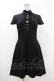 画像1: KILL STAR / Tied Up Skater Dress S ブラック H-25-03-09-005-SL-OP-KB-ZH (1)
