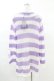 画像2: KILL STAR / Viola Knit Sweater XS ホワイト×パープル H-25-03-09-046-SL-TO-KB-ZH (2)