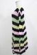 画像2: KILL STAR / Liqorice Knit Sweater M 黒×ピンク×ミント×イエロー H-25-03-10-034-SL-TO-KB-ZT206 (2)