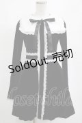 KILL STAR / Infinity Coven Long Sleeve Dress XS 黒×白 H-25-03-10-004-SL-OP-KB-ZT331